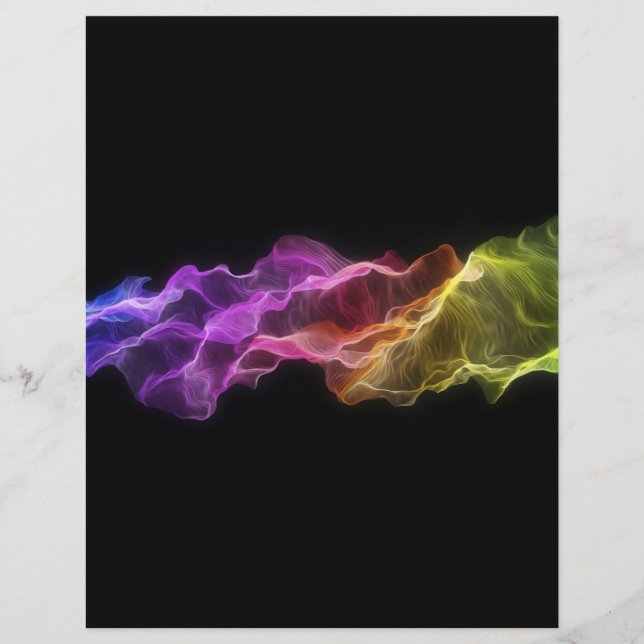 Flyer Arcoiris oscuro (Frente)