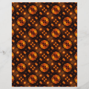 Flyer Arte abstracto moderno boho elegante dorado Patrón
