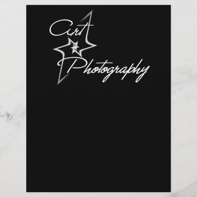 Flyer Arte de la fotografía (Frente)