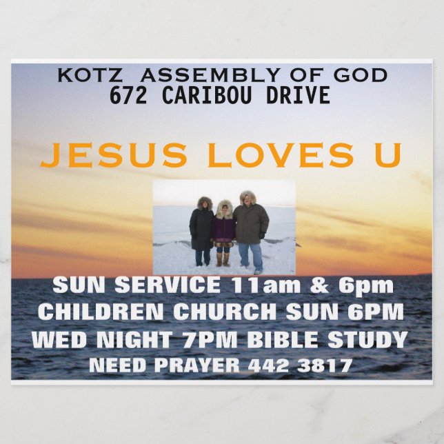 Flyer asamblea de dios kotz (Frente)