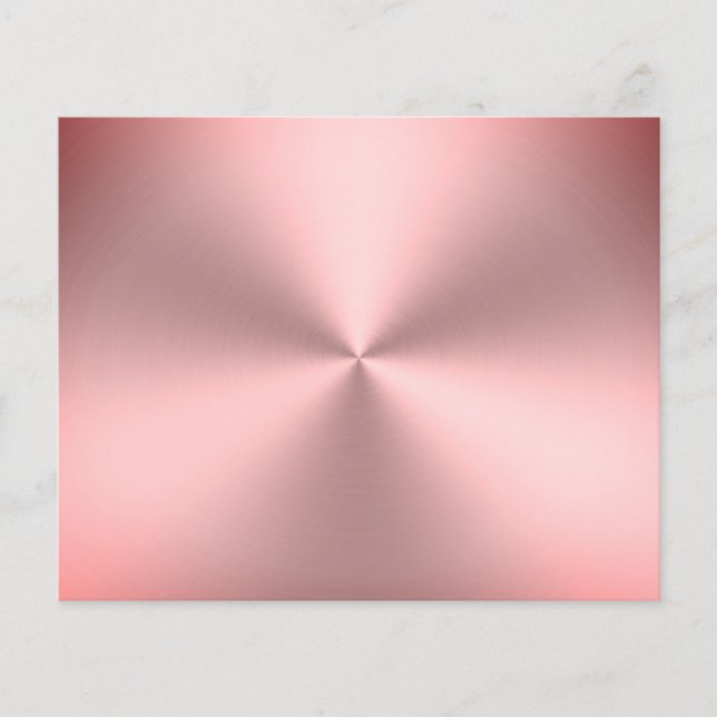 Flyer Aspecto de metal cepillado rosa moderno (Frente)