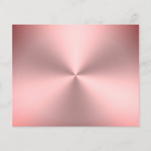 Flyer Aspecto de metal cepillado rosa moderno