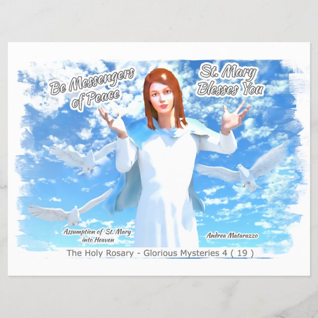 Flyer Asunción de Santa María al Cielo 2 (Frente)