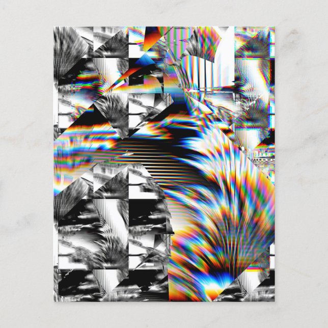 Flyer Ataque con arco iris (Frente)