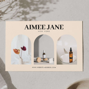 Flyer Audaz Boutique Minimalista, Salon Photo Trio Marfi