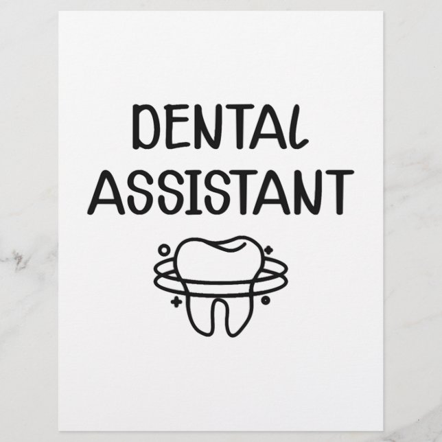 Flyer Auxiliar dental (Frente)
