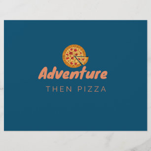 FLYER AVENTURA ENTONCES PIZZA