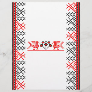 Flyer Aves de punto cruzado