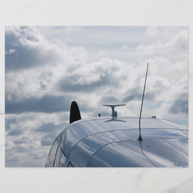 Flyer Avión (Frente)