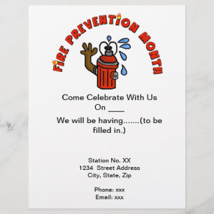 Flyer Avisos Meses De Prevención De Incendios Al Persona