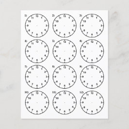 Flyer Ayuda para la enseñanza del profesor cuenta el mom