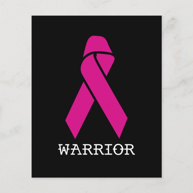 Flyer Ayuda para la toma de conciencia sobre el cáncer d (Frente)