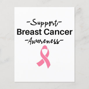 Flyer Ayuda para la toma de conciencia sobre el cáncer d