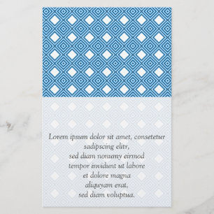 Flyer Azul, blanco, gris