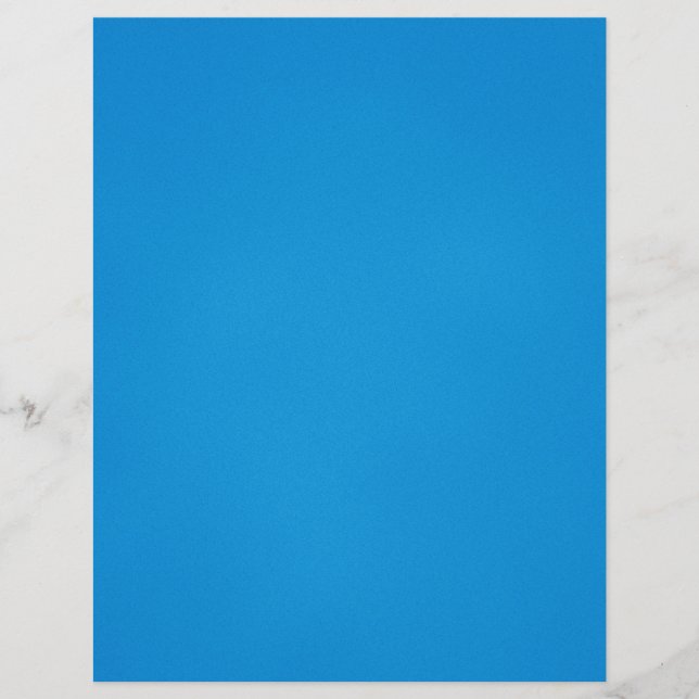 Flyer Azul brillante con textura gris (Frente)