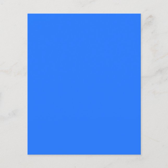 Flyer Azul (Crayola) (color sólido) (Frente)