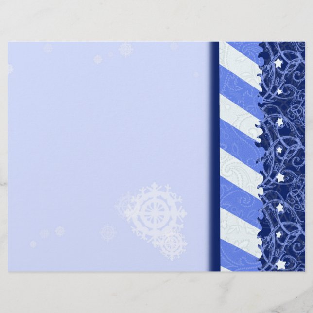 Flyer Azul invernal (Frente)