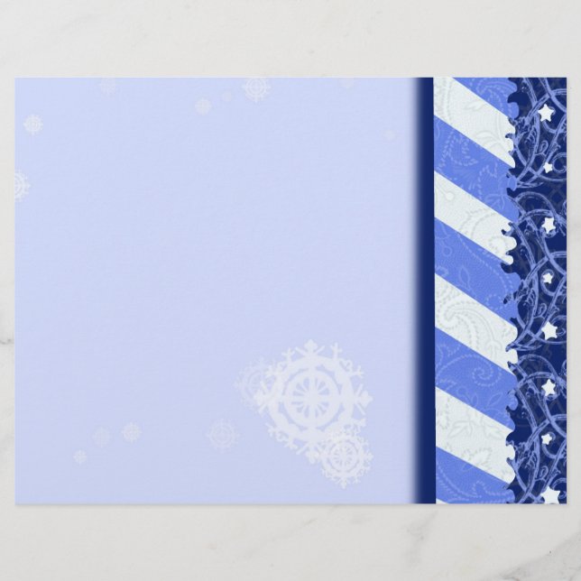 Flyer Azul invernal (Frente)