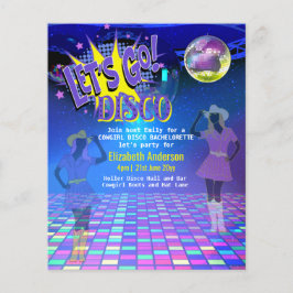 Flyer Bachelette Disco Bachelorette, la última riada de