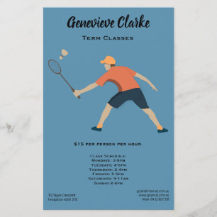 Flyer Badminton