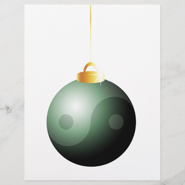 Flyer Ball de Navidades Yin Yang (Frente)