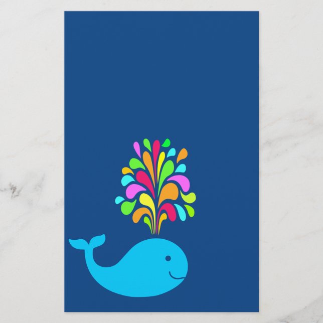 Flyer Ballena divertida (Frente)