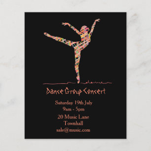 Flyer ballet o danza moderna