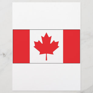 Flyer Bandera de Canadá