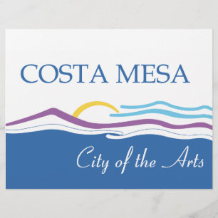 Flyer Bandera de Costa Mesa