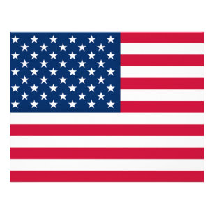 Flyer Bandera de Estados Unidos - Estados Unidos de Amér