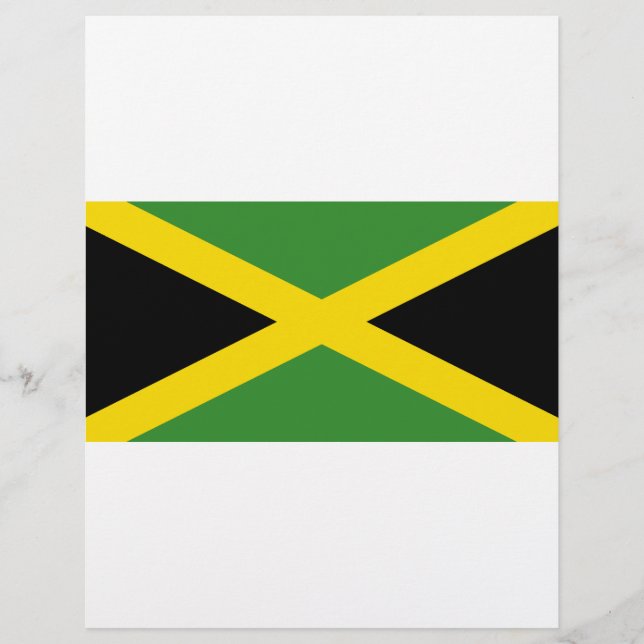 Flyer Bandera de Jamaica (Frente)