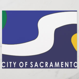 Flyer Bandera de la ciudad de Sacramento