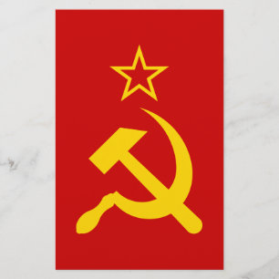 Flyer Bandera de la URSS - Bandera de la Unión Soviética