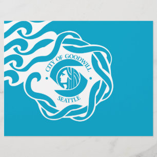 Flyer Bandera de Seattle