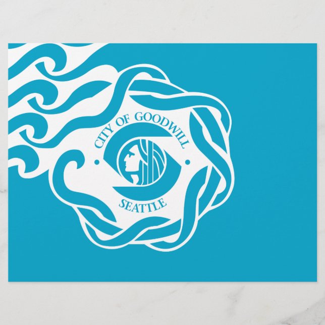 Flyer Bandera de Seattle (Frente)