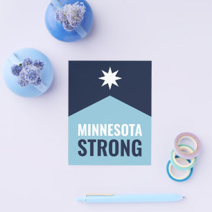 Flyer Bandera del nuevo estado rebelde de Minnesota