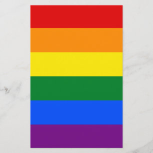 Flyer Bandera del Orgullo Gay Arcoiris LGBT
