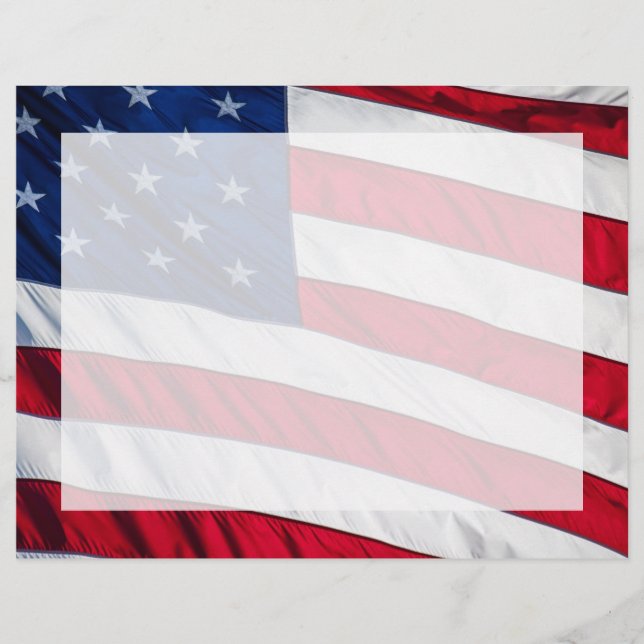 Flyer Bandera estadounidense (Frente)