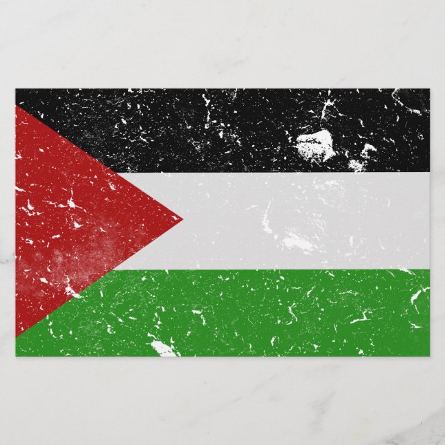 Flyer Bandera Palestina Libre Palestina Palestina (Frente)