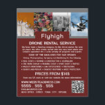 Flyer Banner de Drone Collage, empresa de alquiler de dr<br><div class="desc">Banner De Collage De Drones,  Volantes De Publicidad De La Compañía De Alquiler De Drones Por La Tienda De Tarjetas De Negocios.</div>