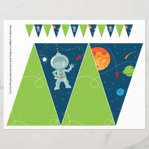 Flyer Banner de la bandera de la bandera de cumpleaños d