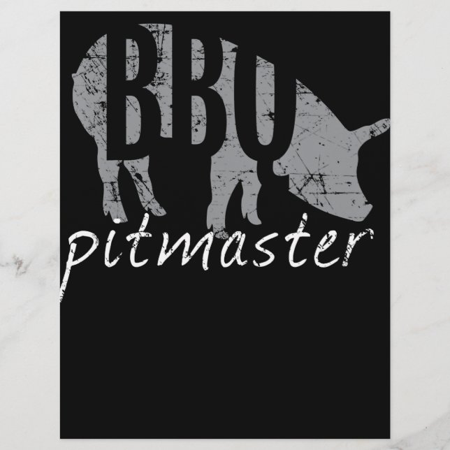 Flyer Barbacoa | BBQ Pitmaster Pig Grill Fars (Frente)