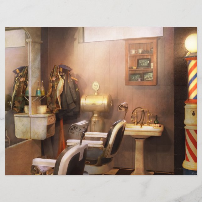 Flyer Barber - Cárber del sótano (Frente)