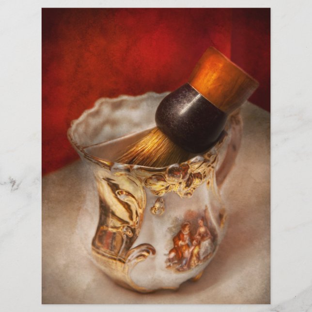 Flyer Barber - El despojo - La belleza de la barbería (Frente)