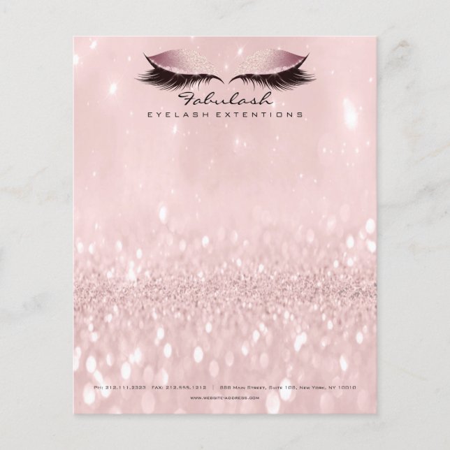 Flyer Beauty Studio Encende Artista estilista maquillado (Frente)