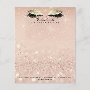 Flyer Beauty Studio Encendido Elegante Gold Rubor1