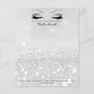 Flyer Beauty Studio Encendido Estilo Gris Plateado2