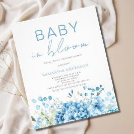 Flyer Bebé Presupuestario En Invitación Baby Shower De B