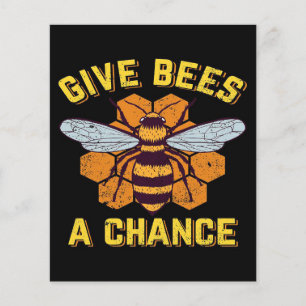 Flyer Bee Beekeeper Design Bee Gifts, yo amo a Abeja
