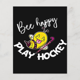 Flyer Bee Happy Play Hockey Bee Regalos, Amo Abeja Miel
